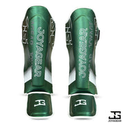 The Joyagear "Evolution" Shinguards - Green/White