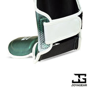 The Joyagear "Evolution" Shinguards - Green/White
