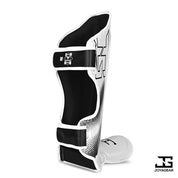 The Joyagear "Evolution" Shinguards - White/White