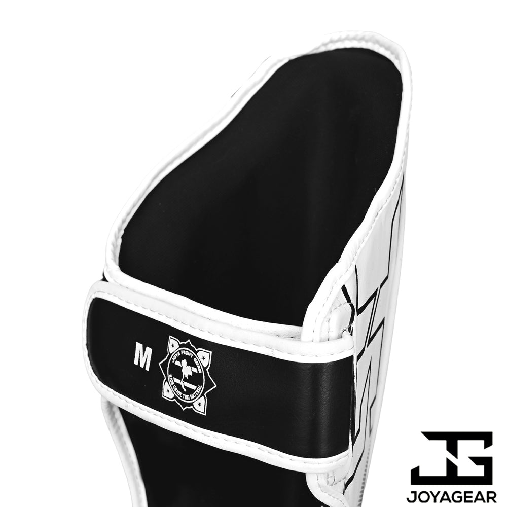 The Joyagear "Evolution" Shinguards - White/White