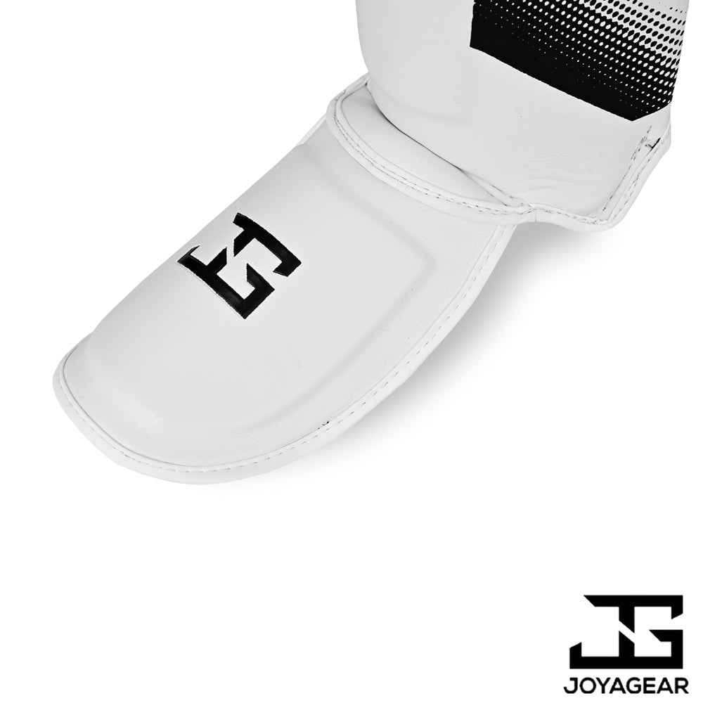 The Joyagear "Evolution" Shinguards - White/White