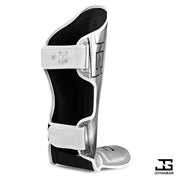 The Joyagear "Evolution" Shinguards - Silver/Black