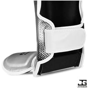 The Joyagear "Evolution" Shinguards - Silver/Black