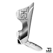 The Joyagear "Evolution" Shinguards - Silver/Black