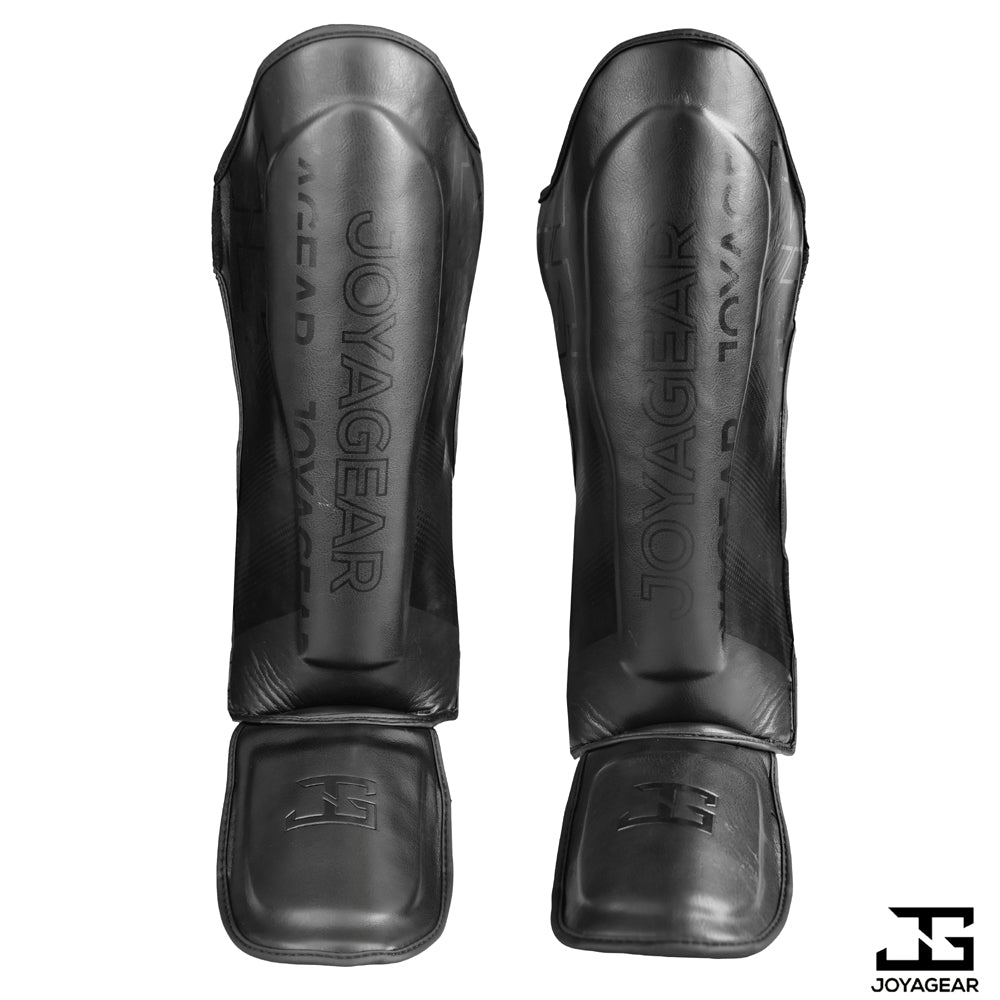 The Joyagear "Evolution" Shinguards - Black/Black