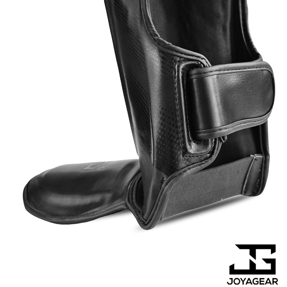 The Joyagear "Evolution" Shinguards - Black/Black