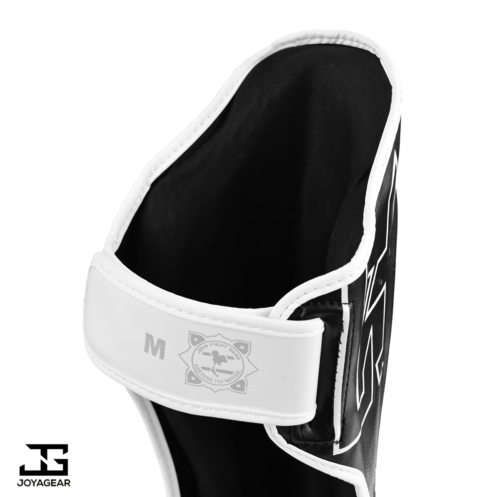 The Joyagear "Evolution" Shinguards - Black/White