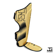 The Joyagear "Evolution" Shinguards - Gold/Black