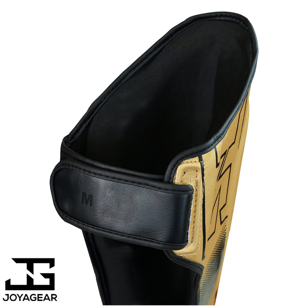 The Joyagear "Evolution" Shinguards - Gold/Black