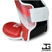 The Joyagear "Evolution" Shinguards - Red/White