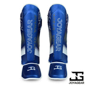 The Joyagear "Evolution" Shinguards - Blue/White