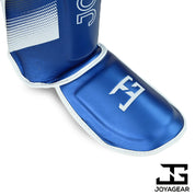 The Joyagear "Evolution" Shinguards - Blue/White