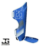 The Joyagear "Evolution" Shinguards - Blue/White