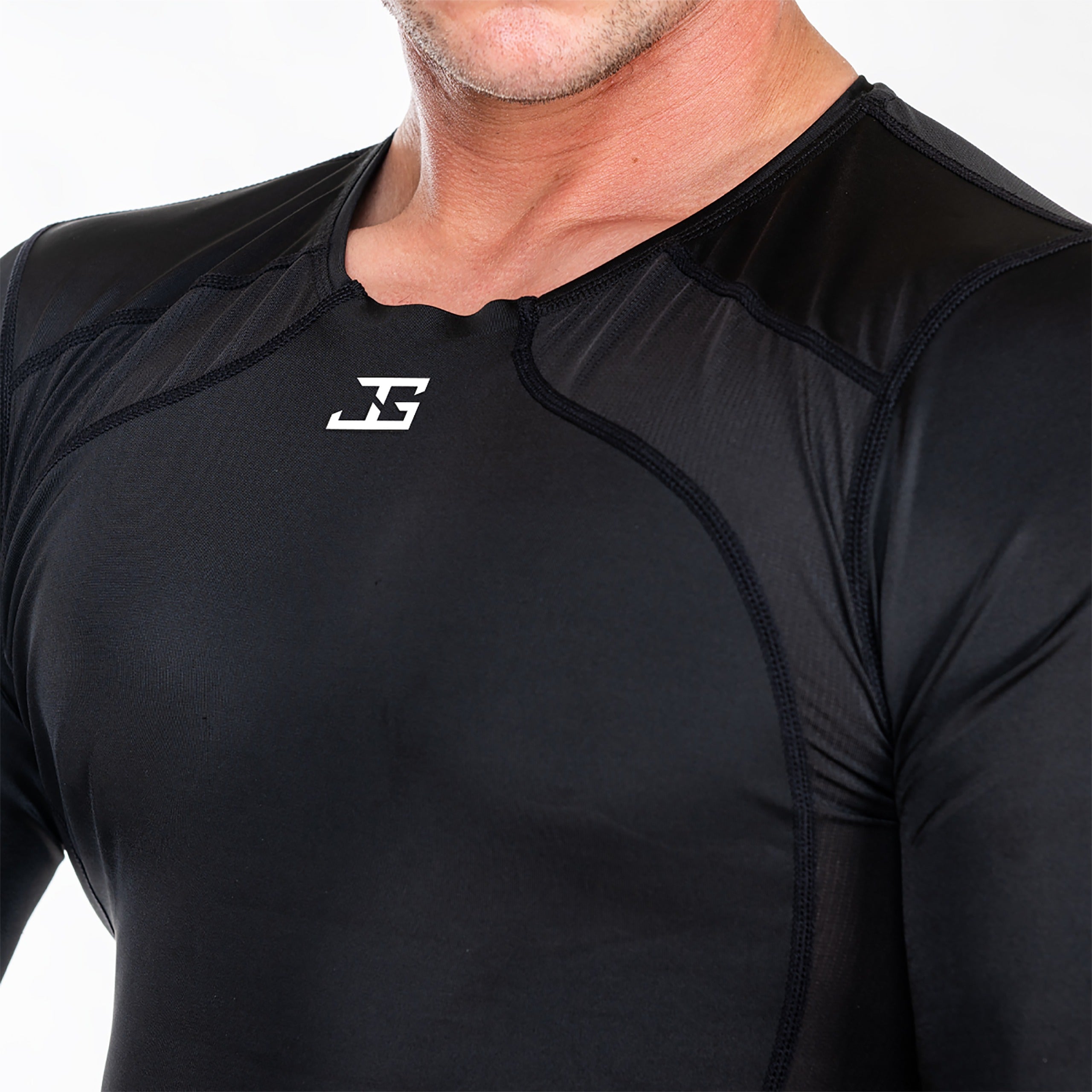 Joya Rashguard Full Sleeve - Black/White