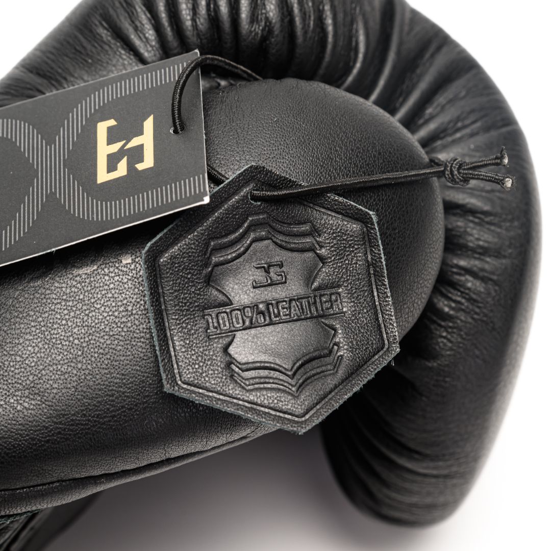Joyagear Elite Performance Laces Boxing Gloves Black