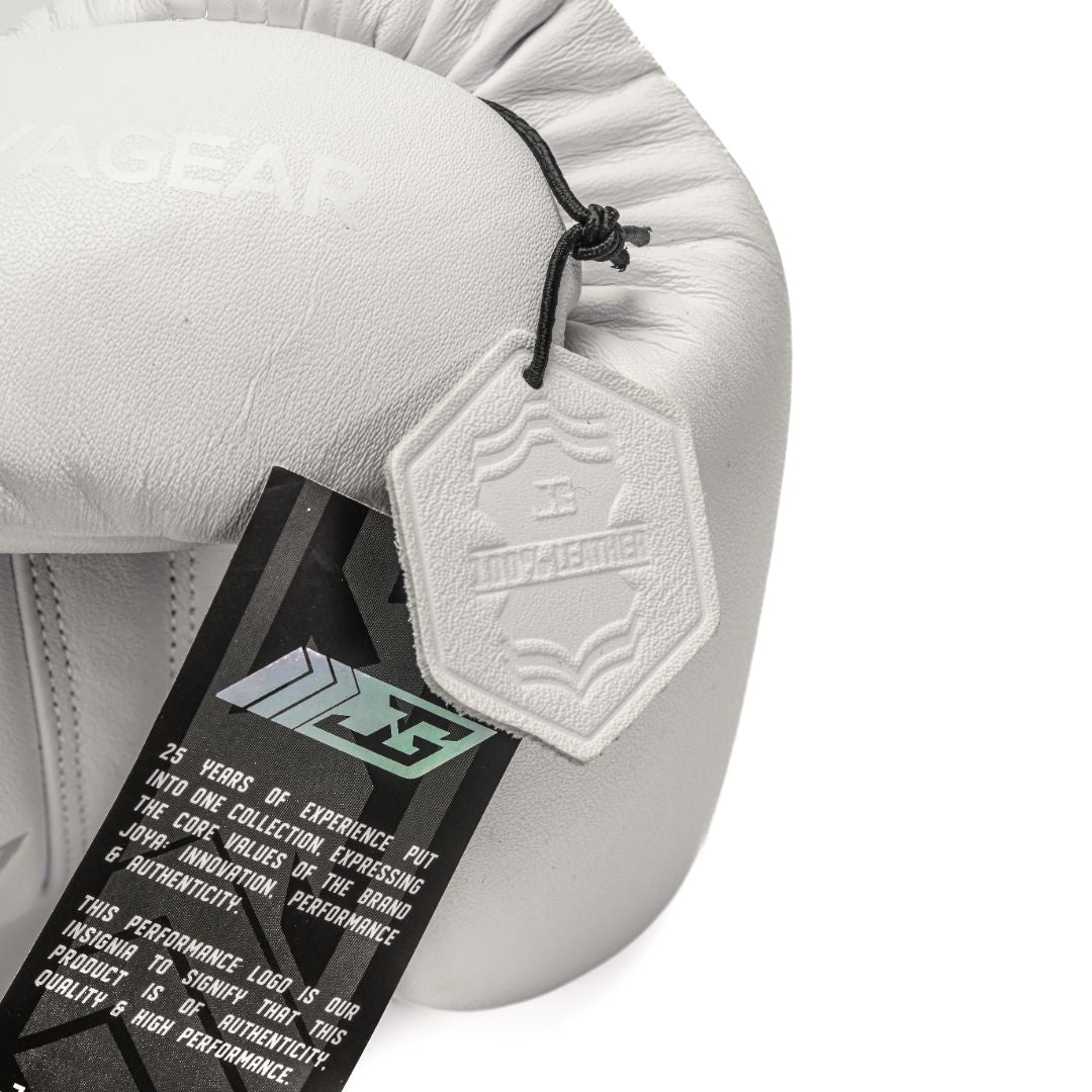 Joyagear Elite Performance Laces Boxing Gloves White