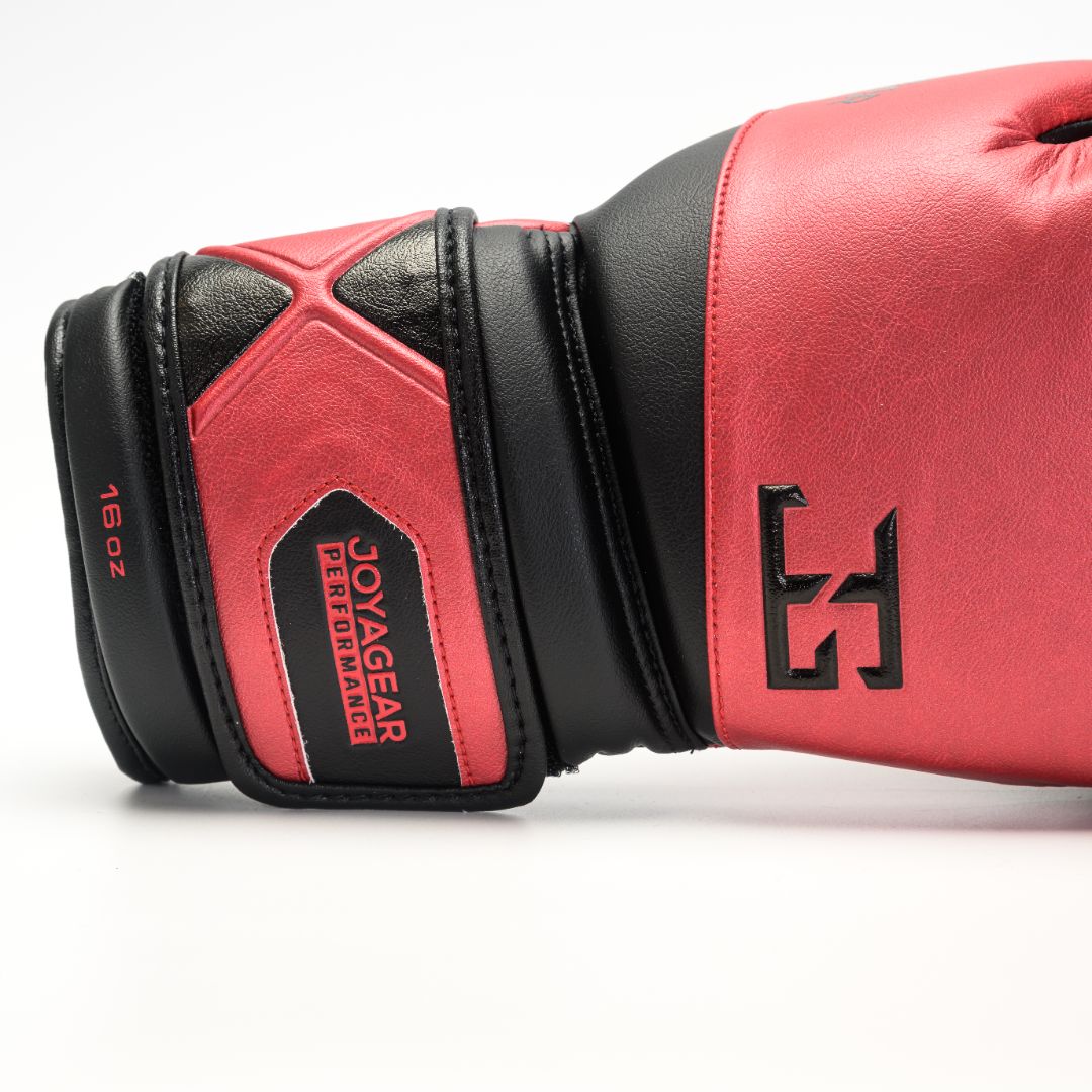 Joyagear Elite Performance Laces Boxing Gloves Red/Black