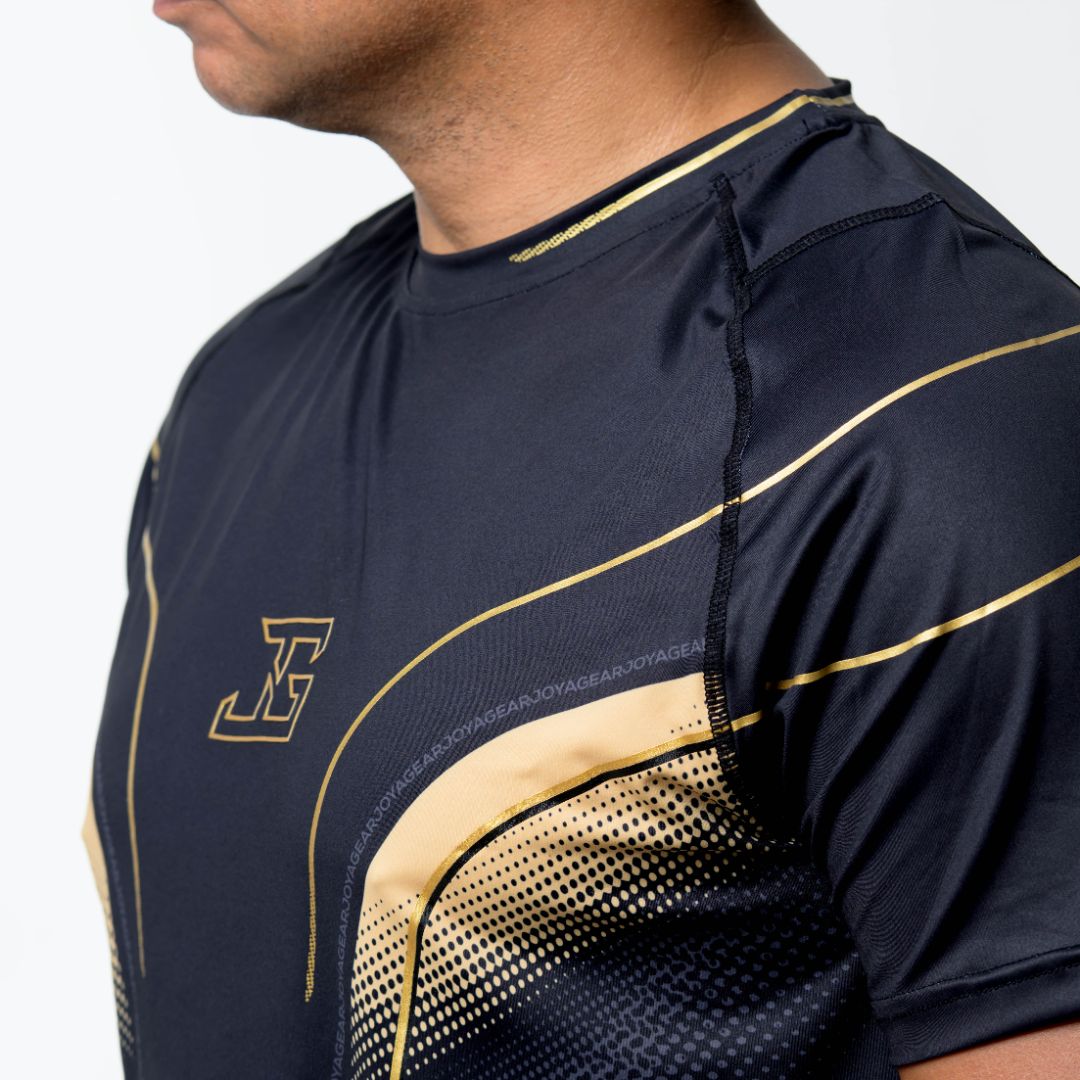 The JoyaGear "Evolution " Shirt- BLACK/GOLD