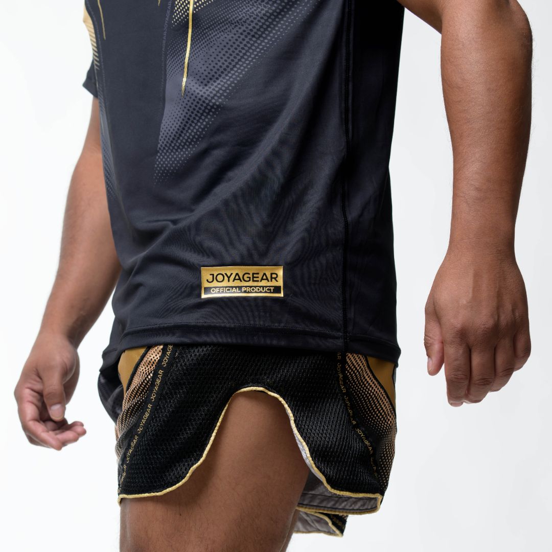 The JoyaGear "Evolution " Shirt- BLACK/GOLD