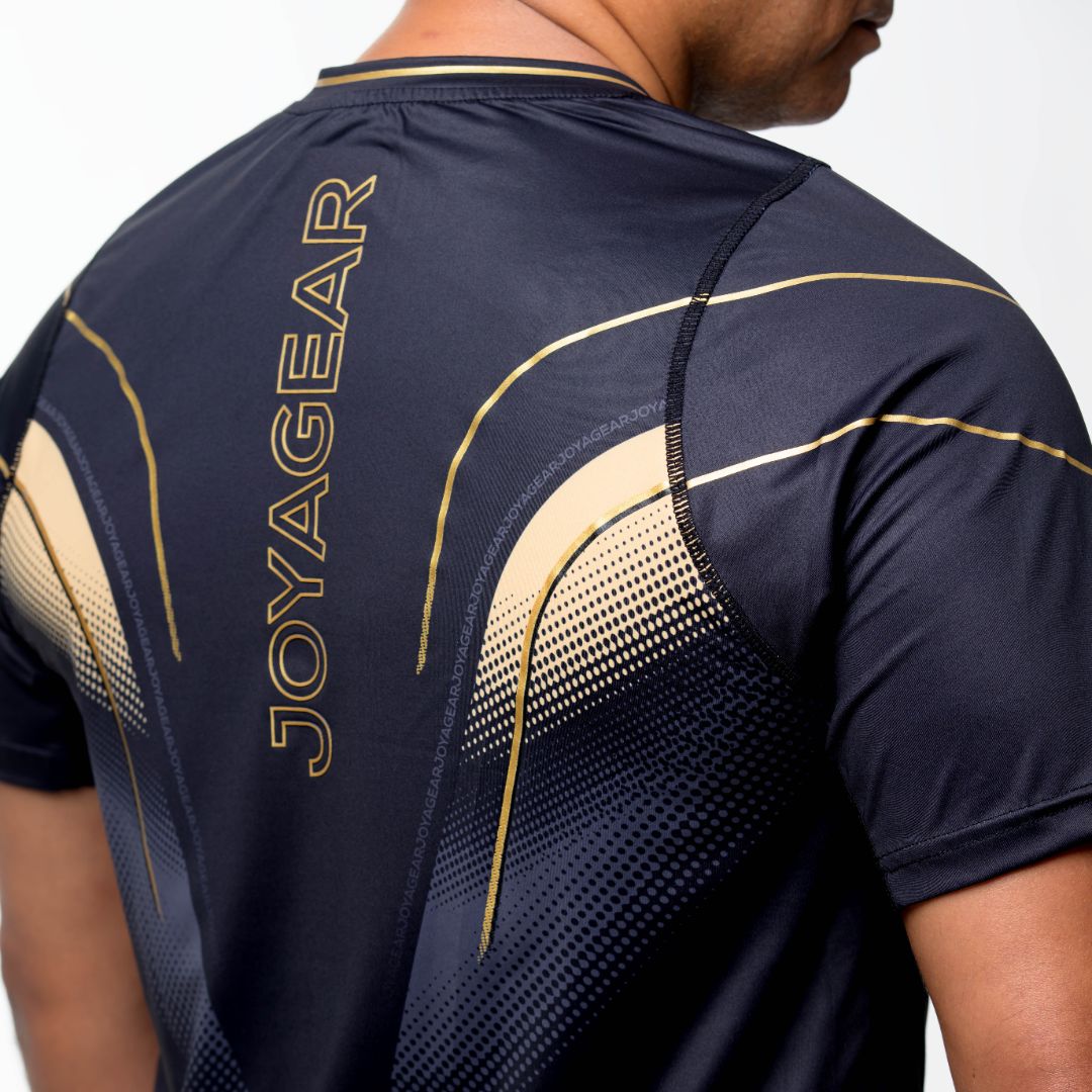 The JoyaGear "Evolution " Shirt- BLACK/GOLD