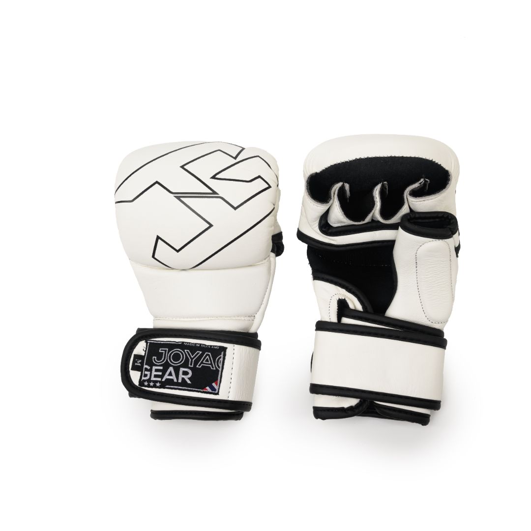 Joyagear Strike MMA Gloves - White/Black