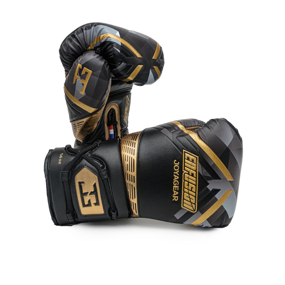 Joyagear Performance Enfusion Boxing Gloves Black/Gold