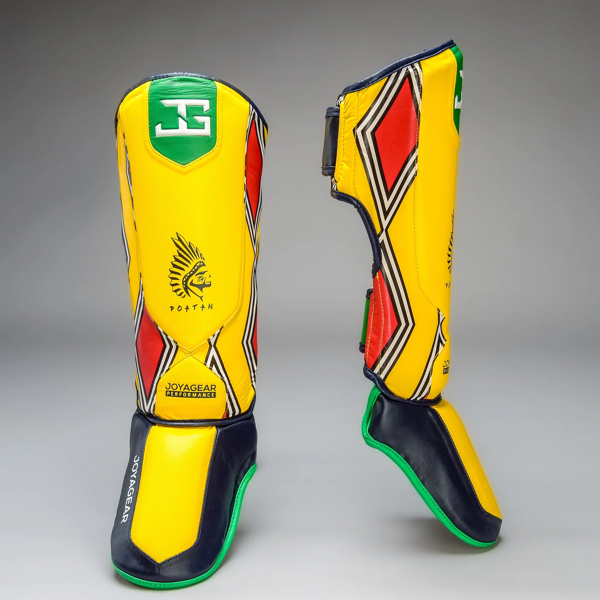 Joyagear X Poatan Performance Tribal Shinguards
