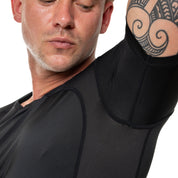 Joya Rashguard Short Sleeve - Black/Black