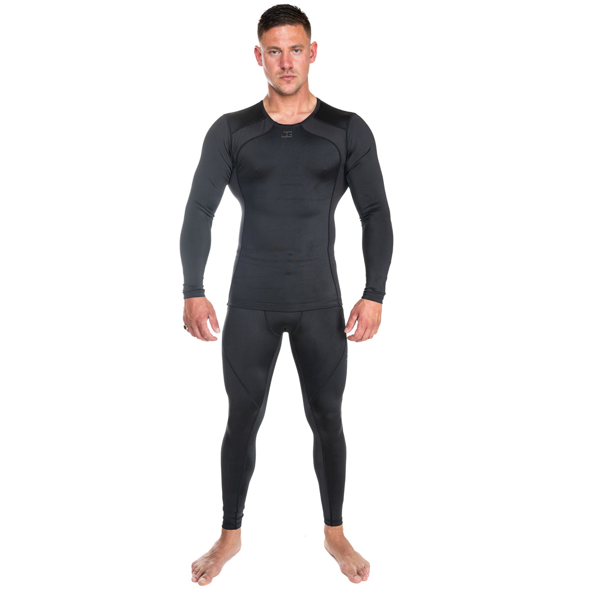 Joya Rashguard Full Sleeve - Black/Black