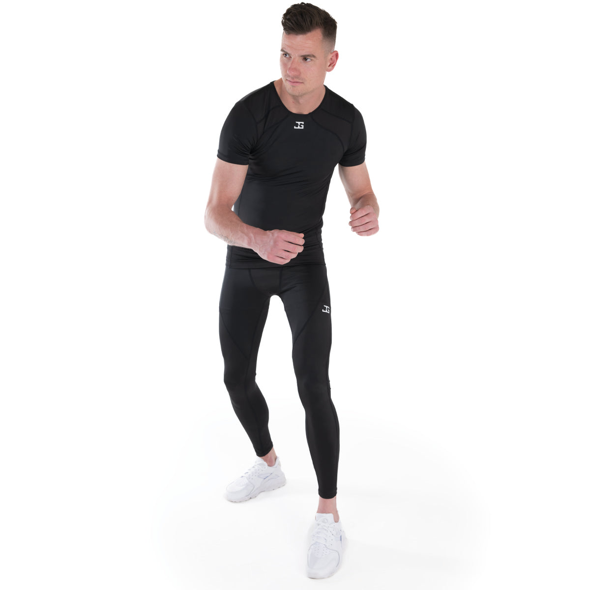 Joya Predator Rashguard Short Sleeves - Black/White