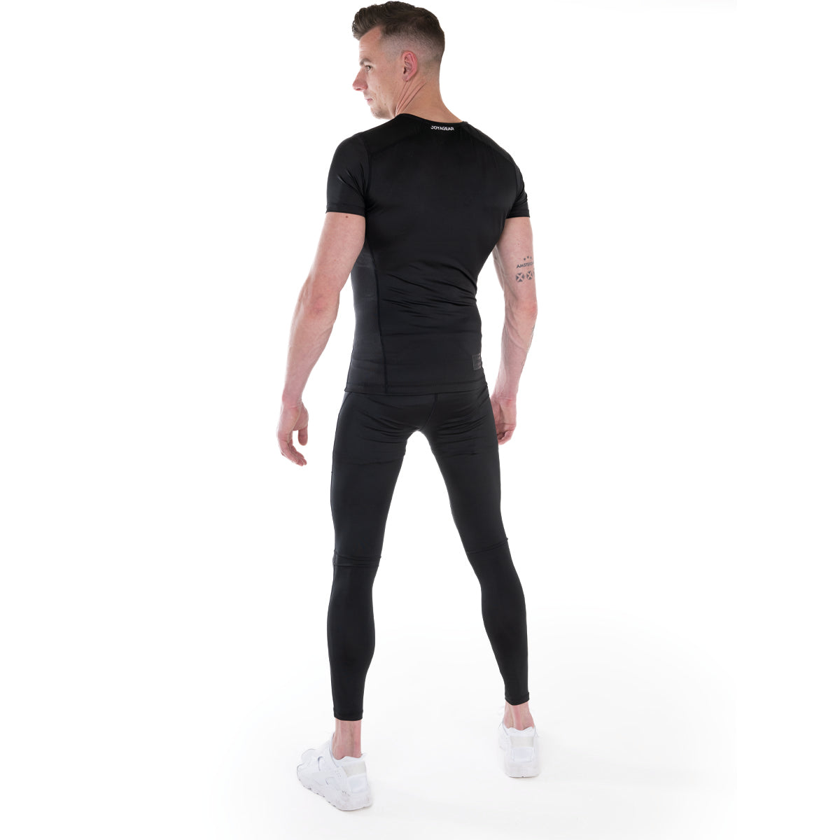 Joya Predator Rashguard Short Sleeves - Black/White