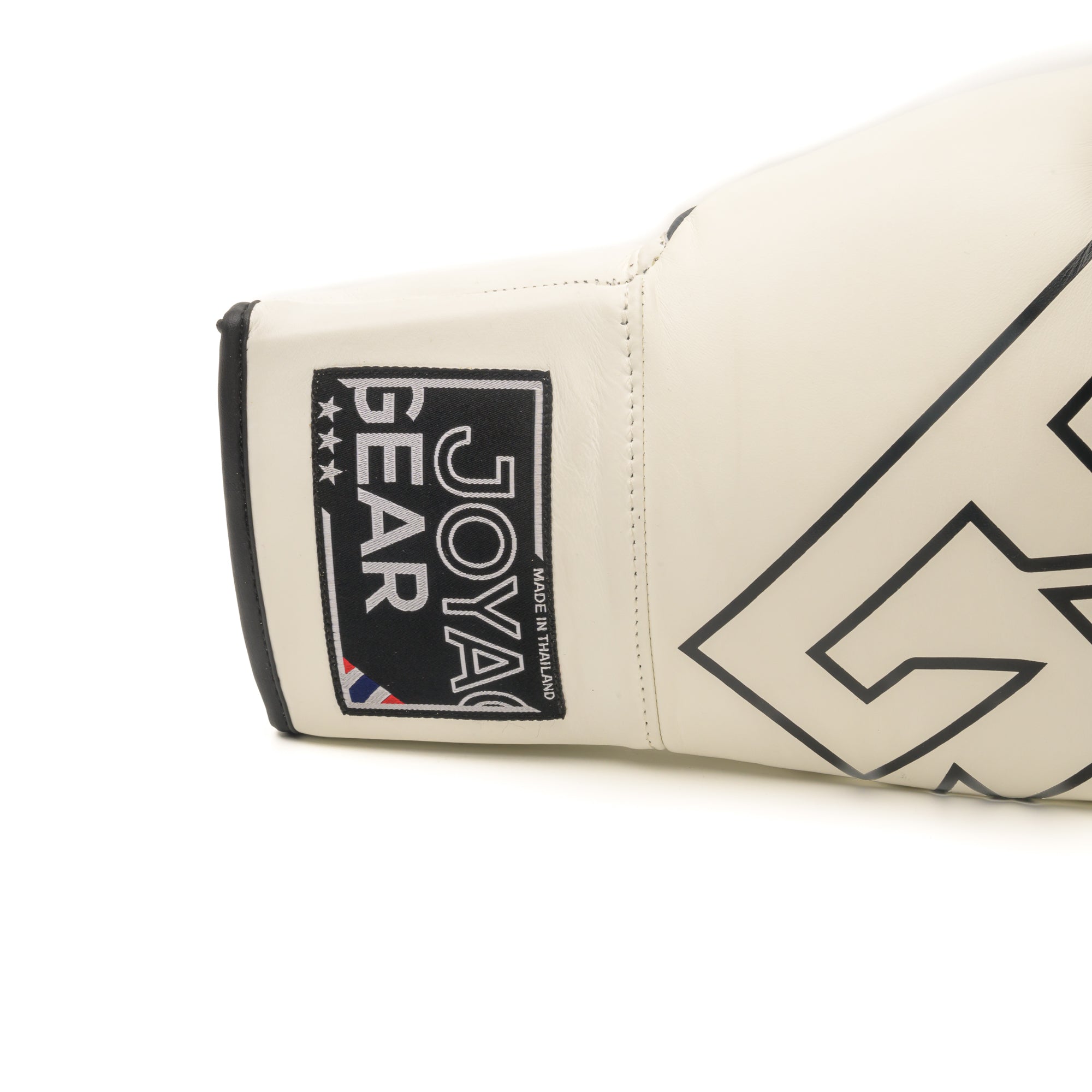 Joya Strike Kickboxing Glove - White/Black - Laces