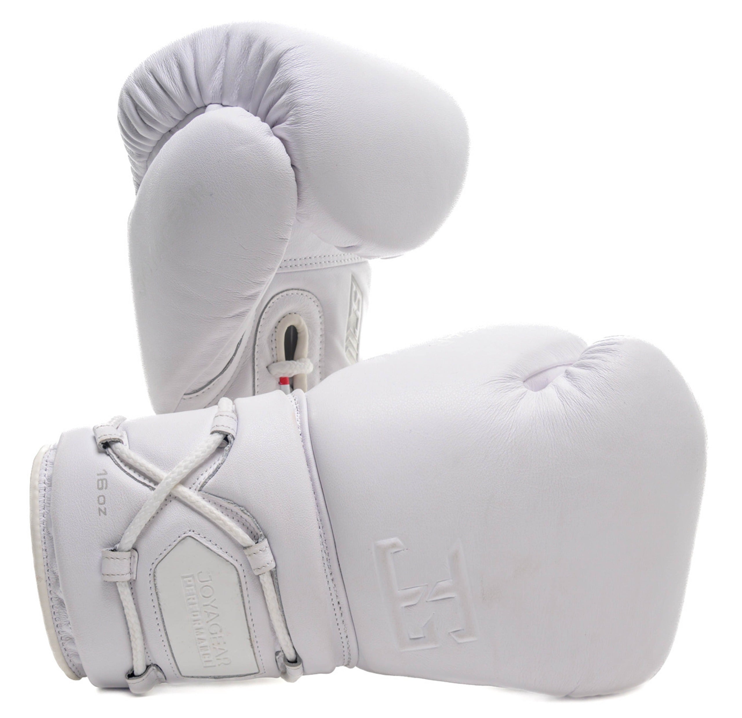 Joyagear Elite Performance Laces Boxing Gloves White