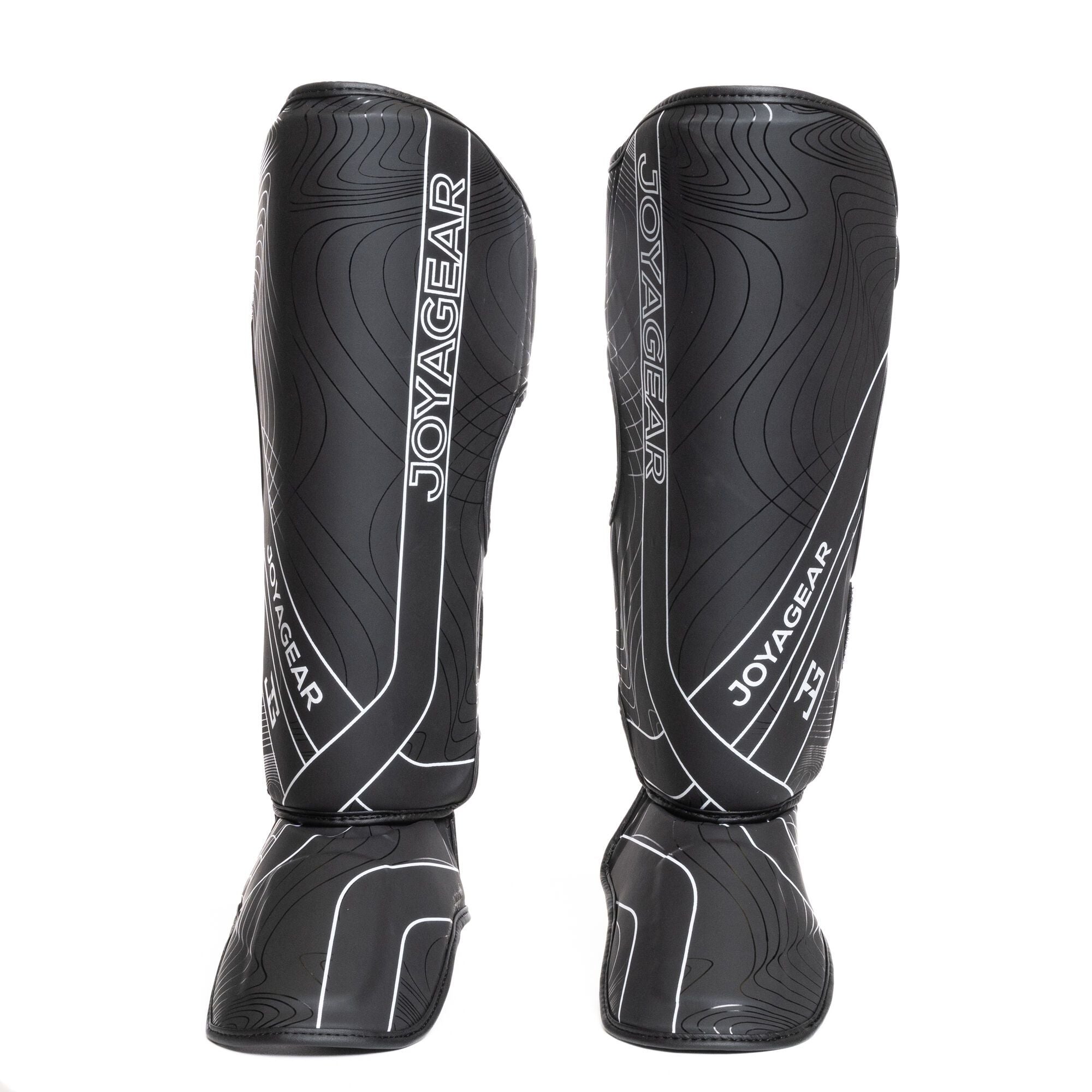 Joya ESSENTIAL Kickboxing shinguard- Black/White