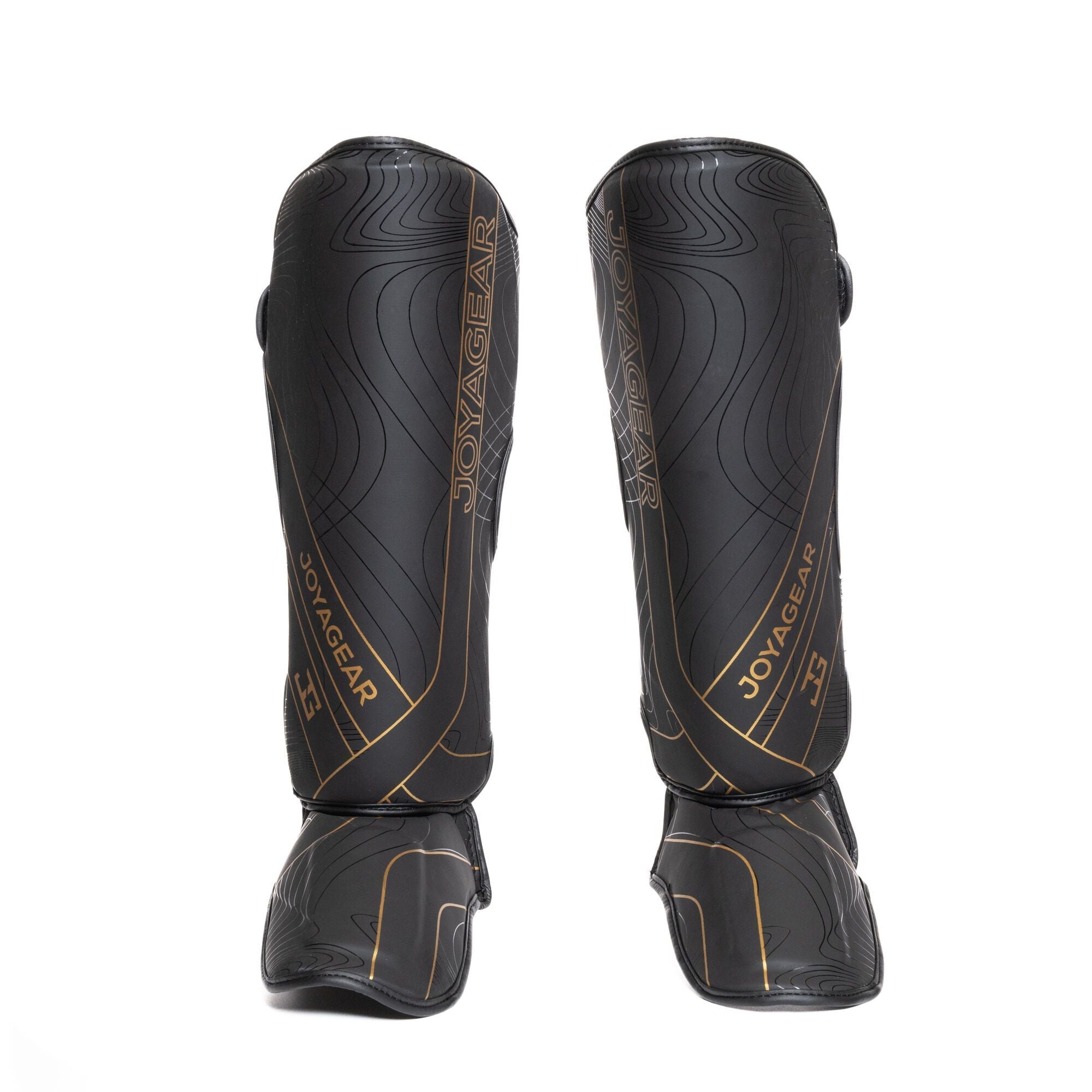 Joya ESSENTIAL Kickboxing shinguard- Black/Gold