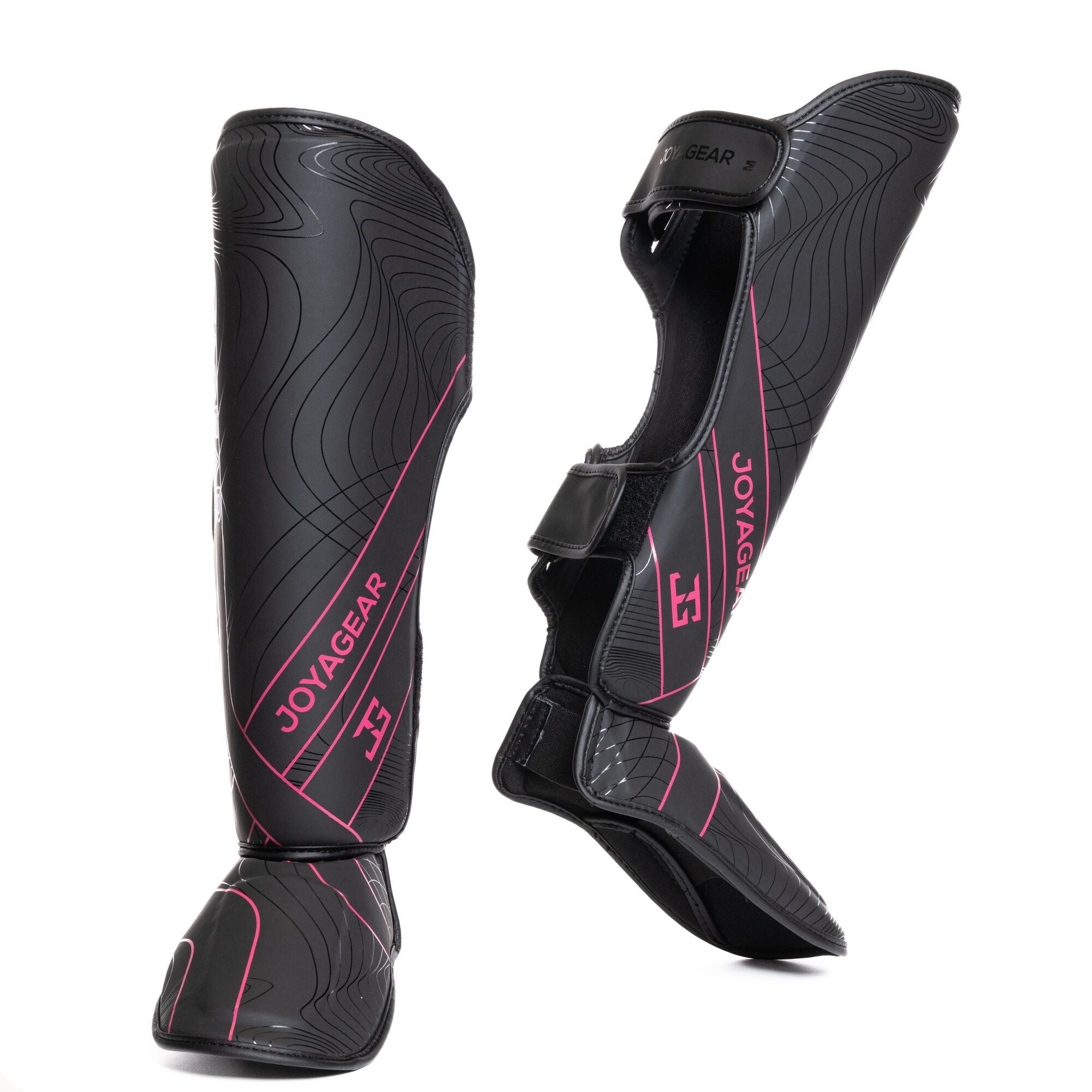 Joya ESSENTIAL Kickboxing shinguard- Black/Pink