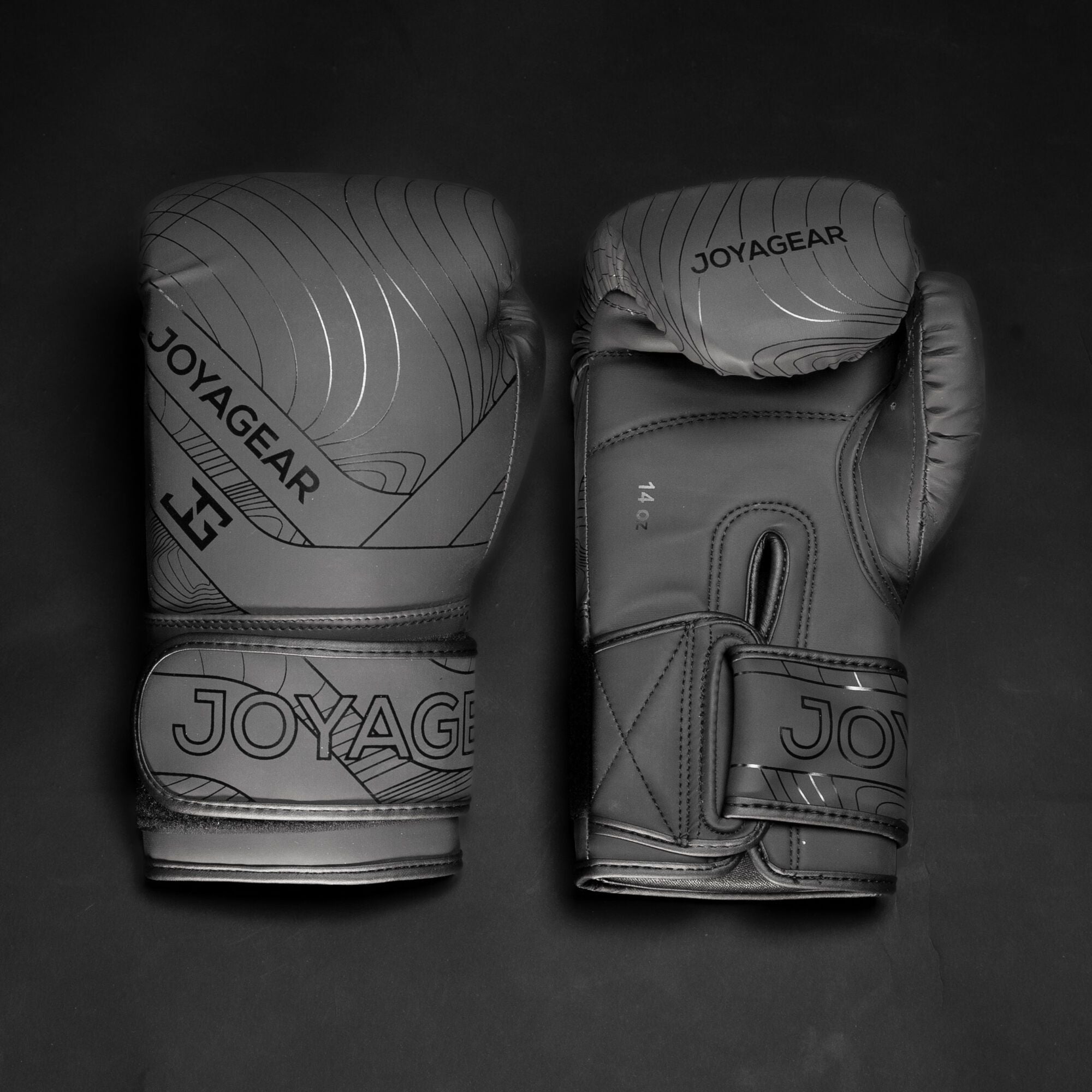 Joya ESSENTIAL Kickboxing Gloves - Black/Black