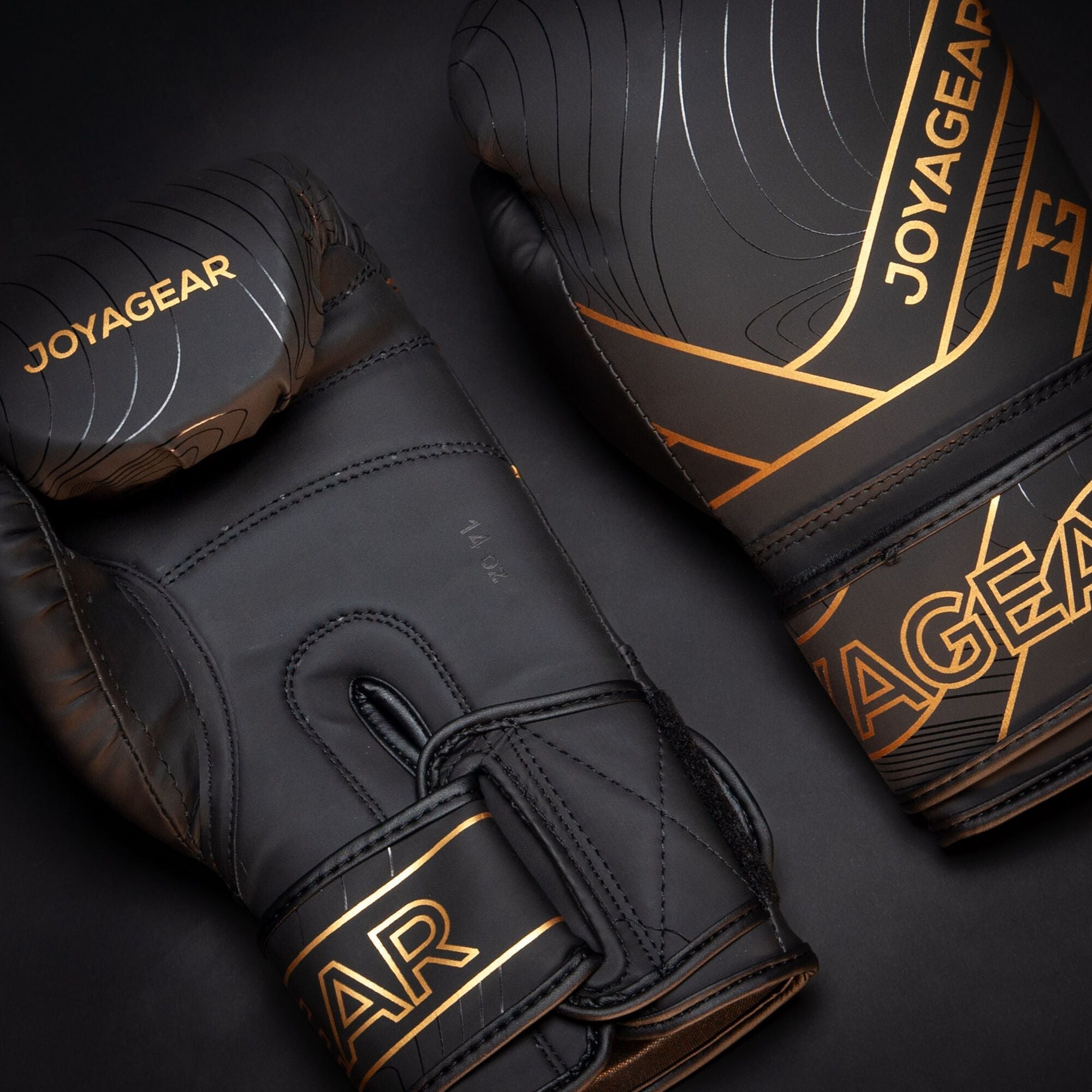 Joya ESSENTIAL Kickboxing Gloves - Black/Gold