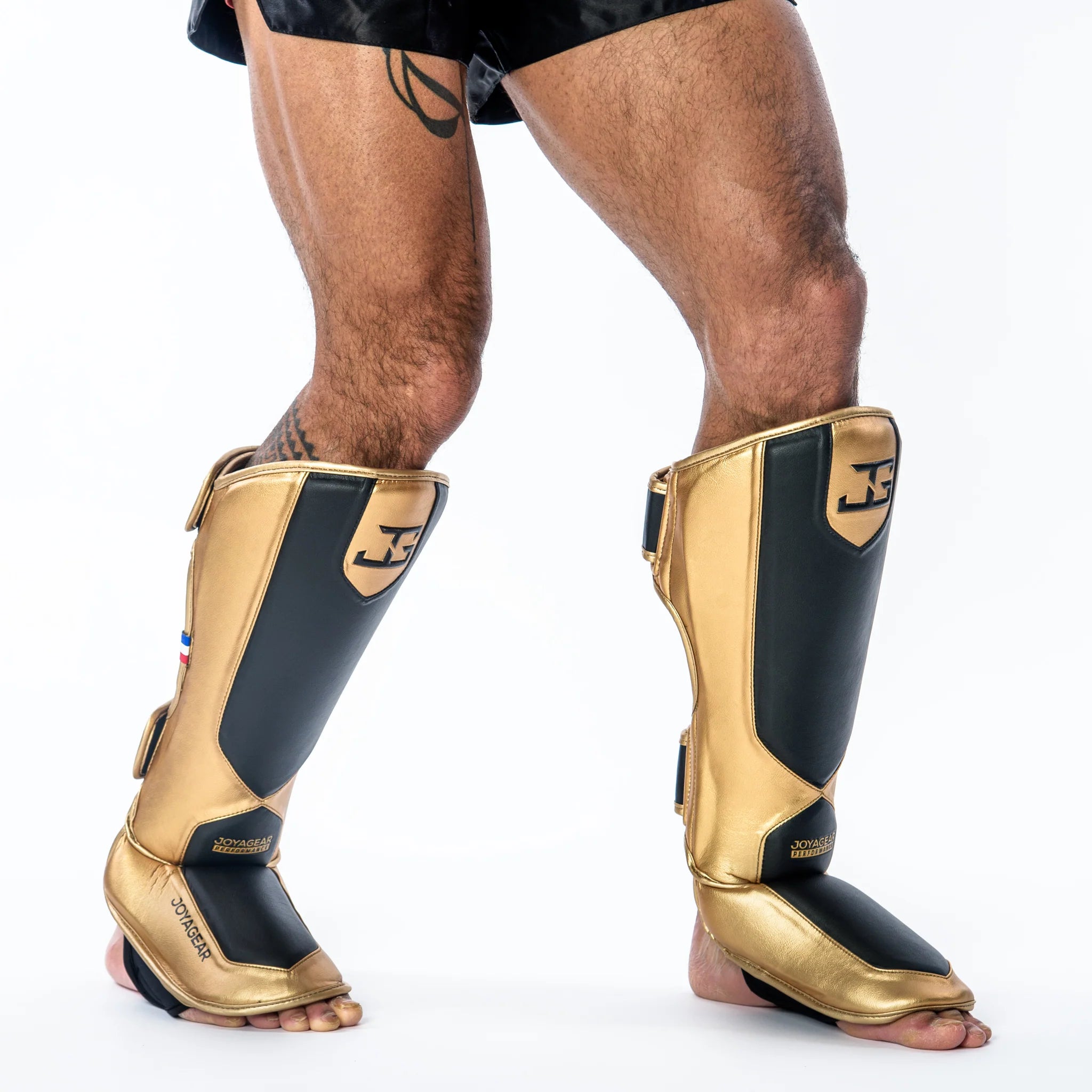 Joyagear Performance Shinguards Black/Gold