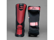 Joyagear Performance Shinguards Black/Red