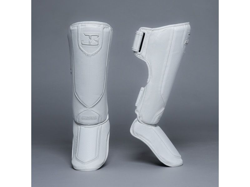 Joyagear Performance Shinguards White/White