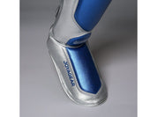 Joyagear Performance Shinguards Blue/Silver