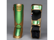 Joyagear Performance Shinguards Green/Gold