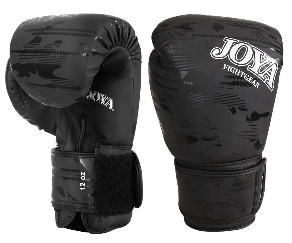 Joya Camo V2 Kickboxing Gloves - Black