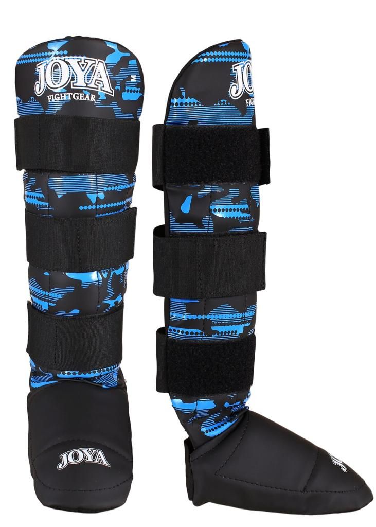 Joya Camo V2 Shinguards - Blue