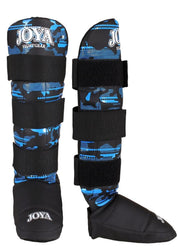 Joya Camo V2 Shinguards - Blue